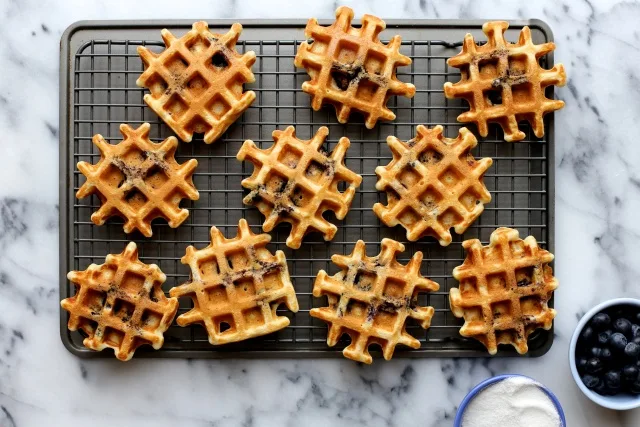 Best waffle recipes: Best Buttermilk Blueberry Waffles | Joy the Baker
