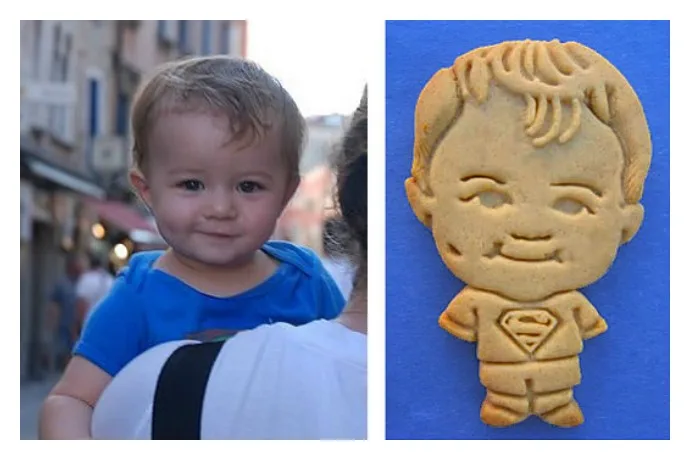 Adorable custom cookies that look just like you, from Parker's Crazy Cookies