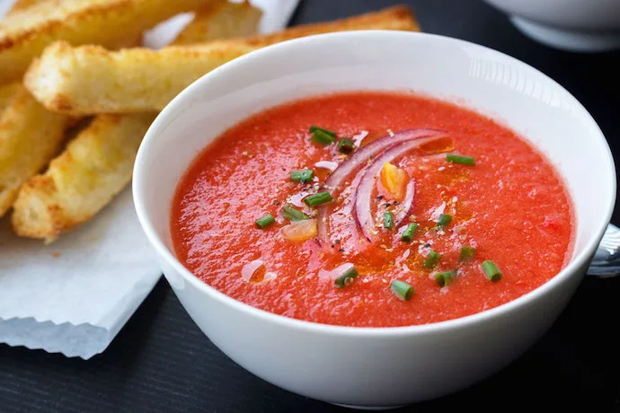 Great Gazpacho recipes: Simple Tomato Gazpacho |Eat Well 101