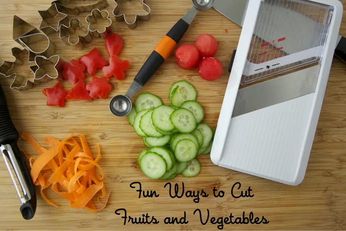 6 creative ways to pack vegetables for school lunch: Cut them in fun ways! | This image: Weelicious