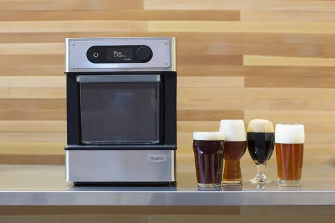 The Pico craft beer home brewing machine allows you to brew your own, customized beer with little more than the touch of a button | Cool Mom Eats