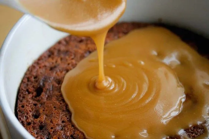 This Warm Sticky Toffee Pudding recipe makes a moist, tender cake drenched in a toffee caramel sauce. A must try! | David Lebovitz