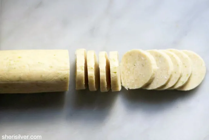 Easy cookie swap recipes like this Coconut and Lime Shortbread to the holiday rescue! | Donuts, Dresses and Dirt