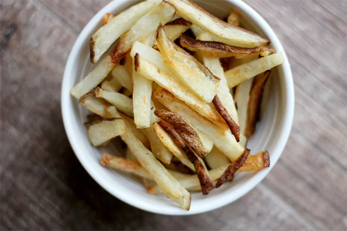 How to make homemade freezer french fries so you can have gourmet fries whenever.