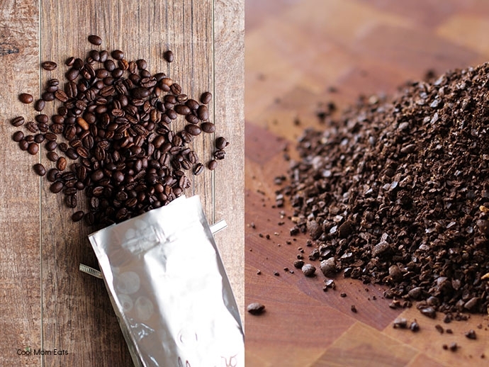 How to make cold brew from scratch: Grinding beans coarsely