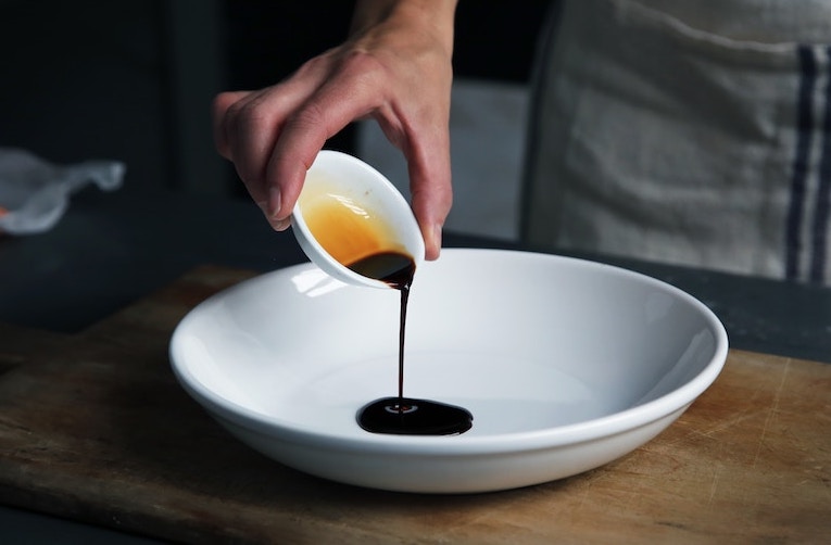 Tips for adding flavor to food without fat: Vinegar!