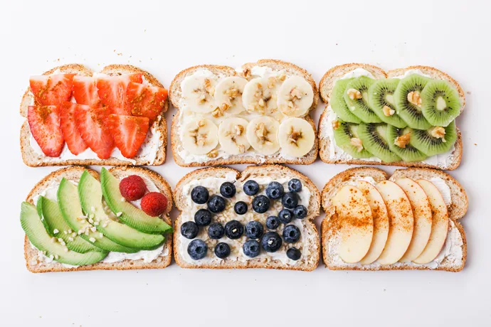 Go beyond avocado toast with these ideas for how to top your toast quickly, healthfully and, more important, deliciously | image: Hot Beauty Health