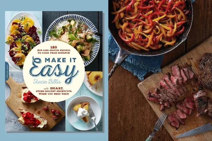 Make It Easy: One of our new favorite cookbooks for family cooks + a recipe for Steak with Sweet & Sour Peppers (perfect for Father's Day!) | Cool Mom Eats