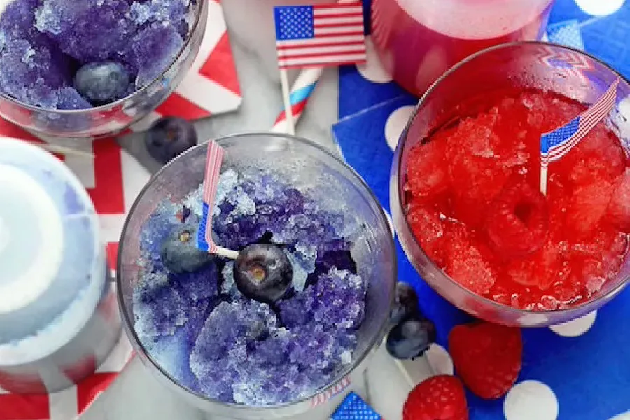 25  of our favorite red white and blue recipes for your 4th of July celebration.