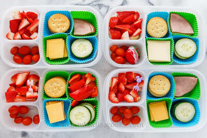 We're all about DIY Lunchables like this one from What Lisa Cooks for healthier, cheaper and more eco-friendly school lunch ideas. Check them all out! | Cool Mom Eats We're all about DIY Lunchables like this one from What Lisa Cooks for healthier, cheaper and more eco-friendly school lunch ideas. Check them all out! | Cool Mom Eats