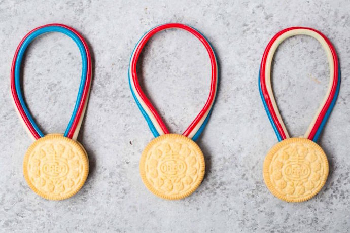 Olympics snack recipes: Olympic Medals at I Heart Naptime