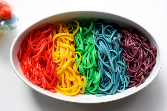 How to make rainbow pasta and win major parent of the year points. | Cool Mom Eats