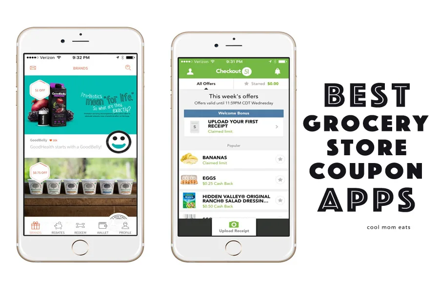 We've scoured the coupon apps to find these four gems to save you cash. | Cool Mom Eats