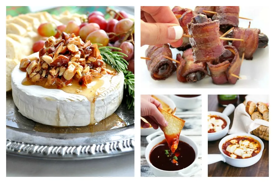 3-ingredient appetizer recipes for an easy, last minute, or (ahem) just plain lazy New Year’s Eve spread.