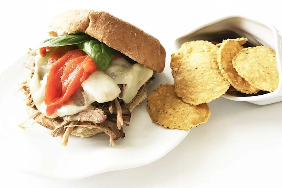 Family friendly dinners under 500 calories: Italian Beef Sandwiches at The Skinny Fork