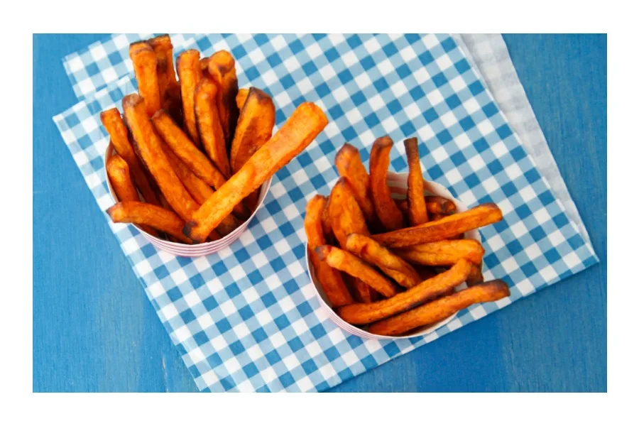 Easy snacks for kids. Hold the added sugar. | Cinnamon Sweet Potato Fries at Weelicious