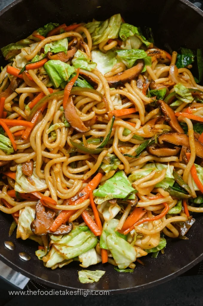 Cool Mom Eats Weekly Meal Plan: Vegan Yaki Udon Japanese Noodle Recipe from The Foodie Takes Flight Cool Mom Eats Weekly Meal Plan: Vegan Yaki Udon Japanese Noodle Recipe from The Foodie Takes Flight