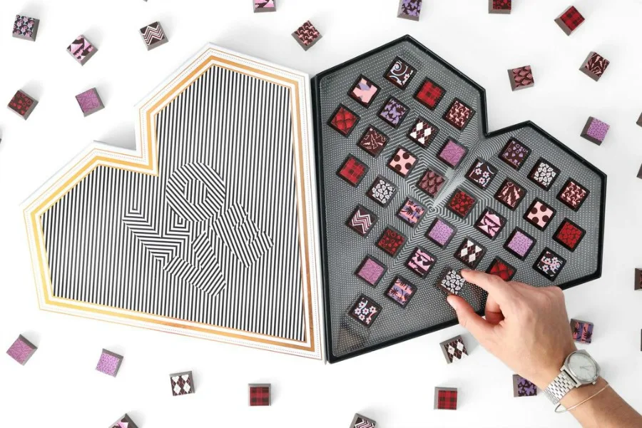Gourmet chocolate boxes for Valentine's Day that are way cooler than the red heart from the drugstore: Compartes | Cool Mom Eats