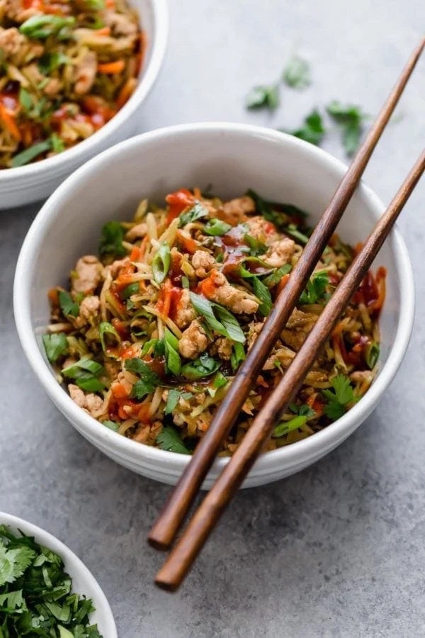 Cool Mom Eats Weekly Meal Plan: Egg-Roll-in-a-Bowl-from Real Food Dieticians