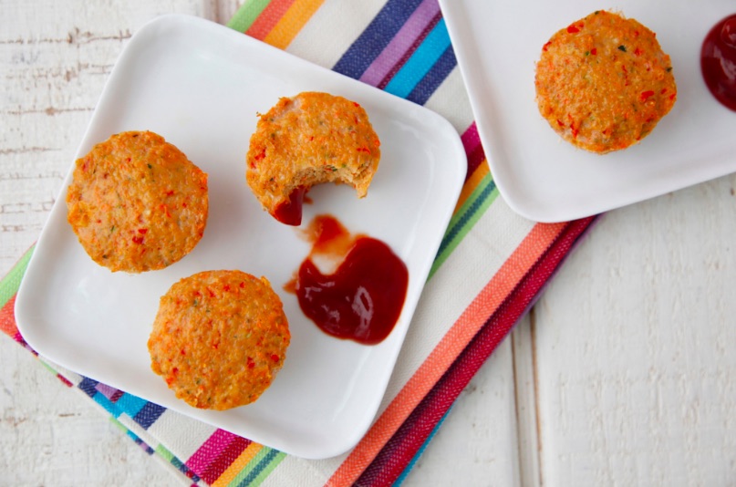 Make-ahead school lunch recipes you can store in the freezer: Cheesy Turkey Meatloaf Bites | Weelicious Make-ahead school lunch recipes you can store in the freezer: Cheesy Turkey Meatloaf Bites | Weelicious