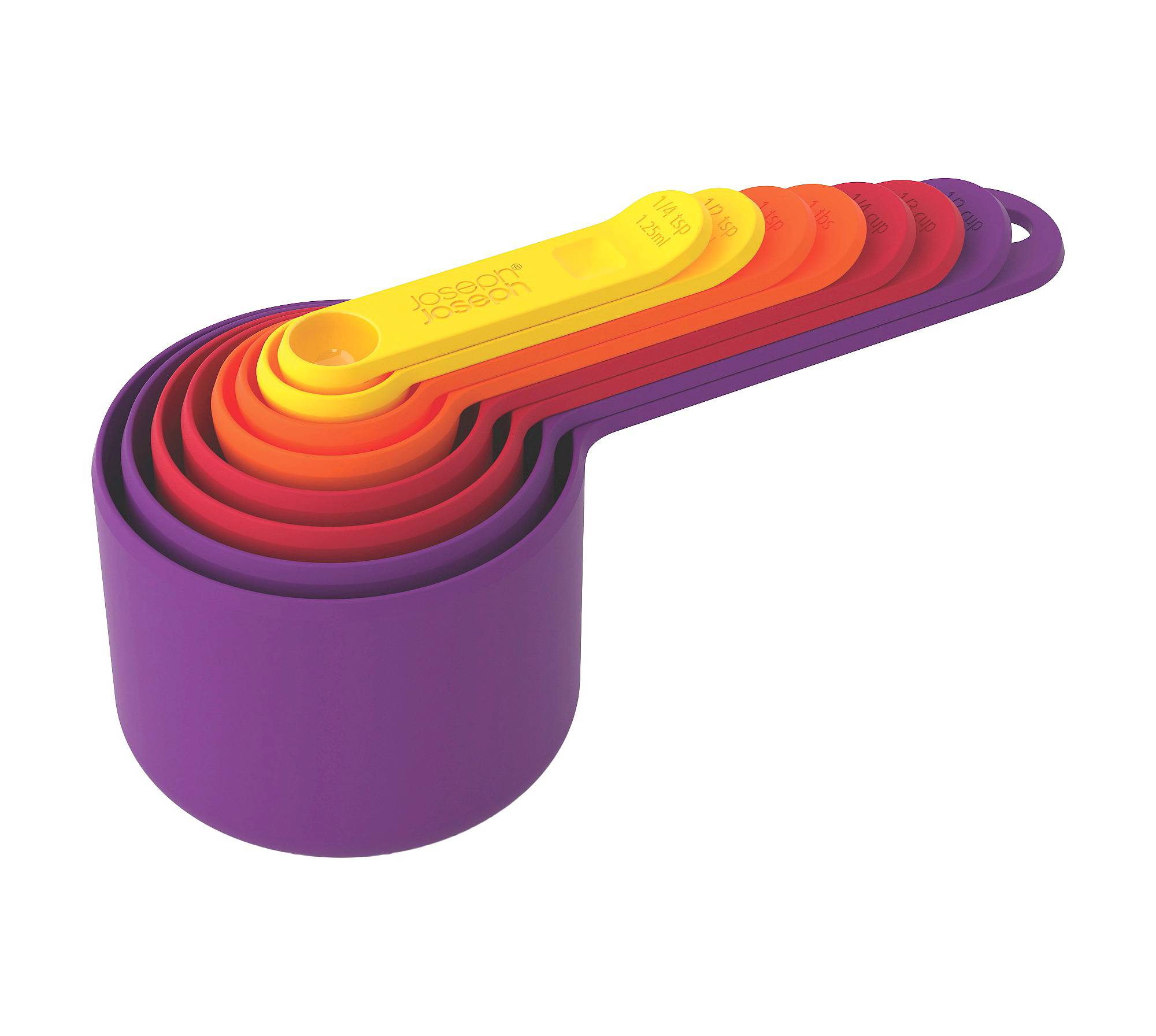 Tips to get kids excited to help in the kitchen | Cool Mom Eats: Joseph Joseph 8-piece Measuring Cups and Spoons at Amazon