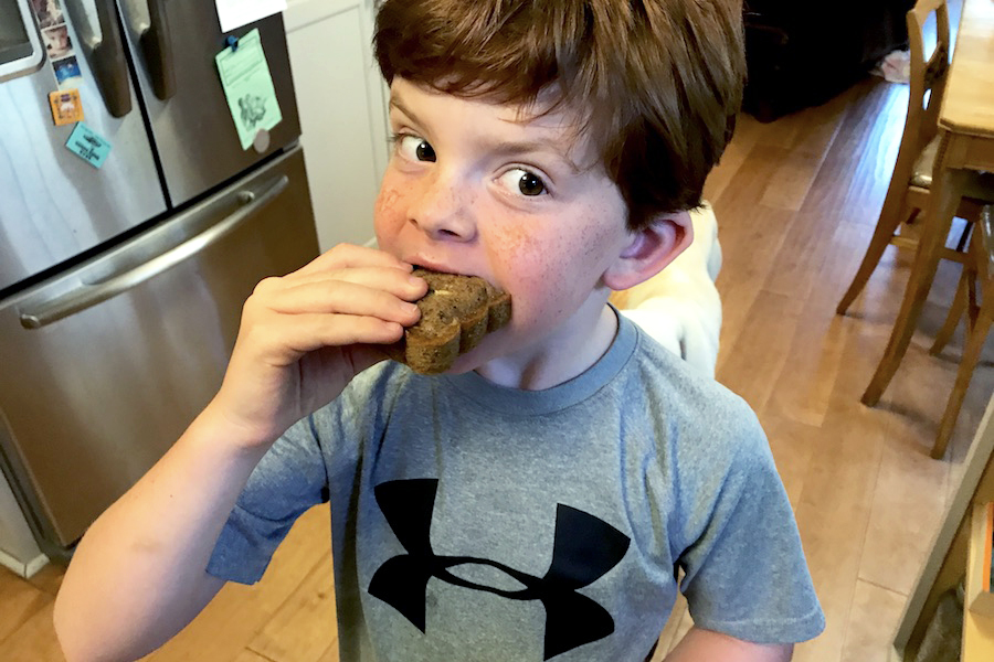 Picky eater school lunch solutions: Hide veggies in things they like, like zucchini bread! | Photo © Kate Etue for Cool Mom Eats