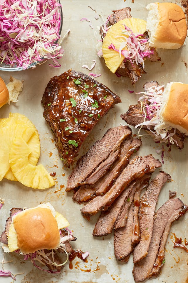 Slow cooker and Instant Pot recipes for summer: low Cooker Hawaiian Brisket Sandwiches | The Kitchn 