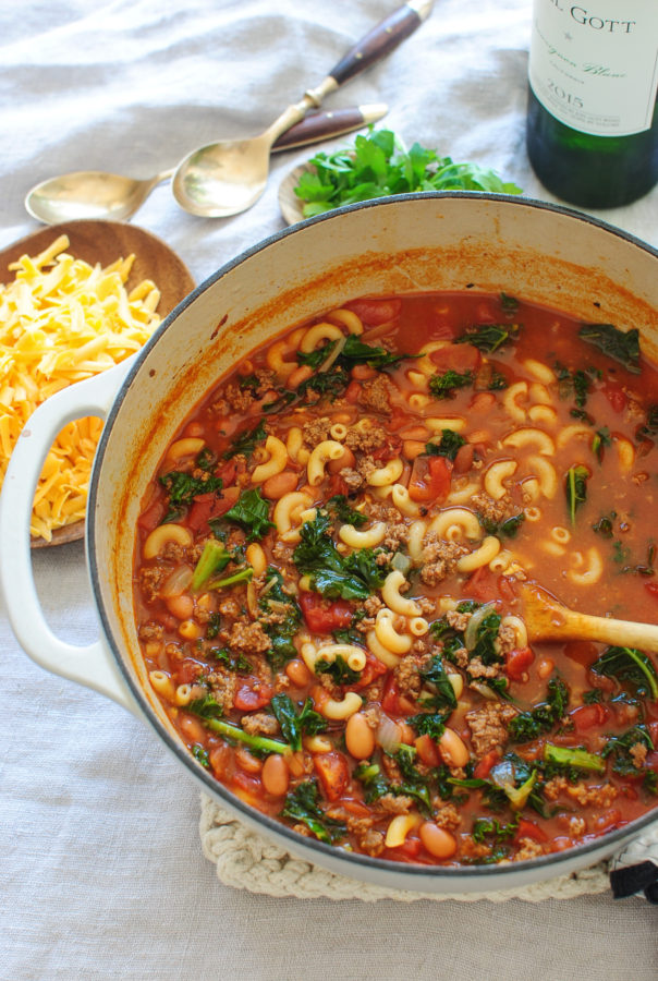 Cool Mom Eats weekly meal plan: Smoky Chili Mac at Bev Cooks