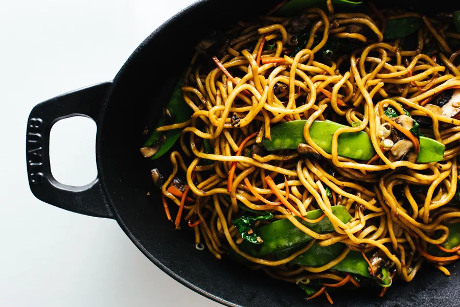 Cool Mom Eats weekly meal plan" Real Lo Mein made real quick at i am food blog