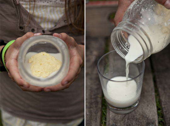 Need ideas to get kids excited about healthy eating away from the pressures of mealtime? Bring on the science with projects like DIY butter at Food with My Family