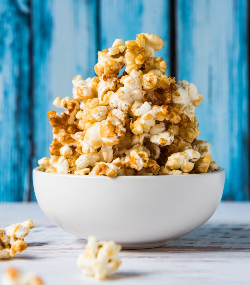 Nut-free snack recipes: School Lunch Box popcorn at Whole Food Simply