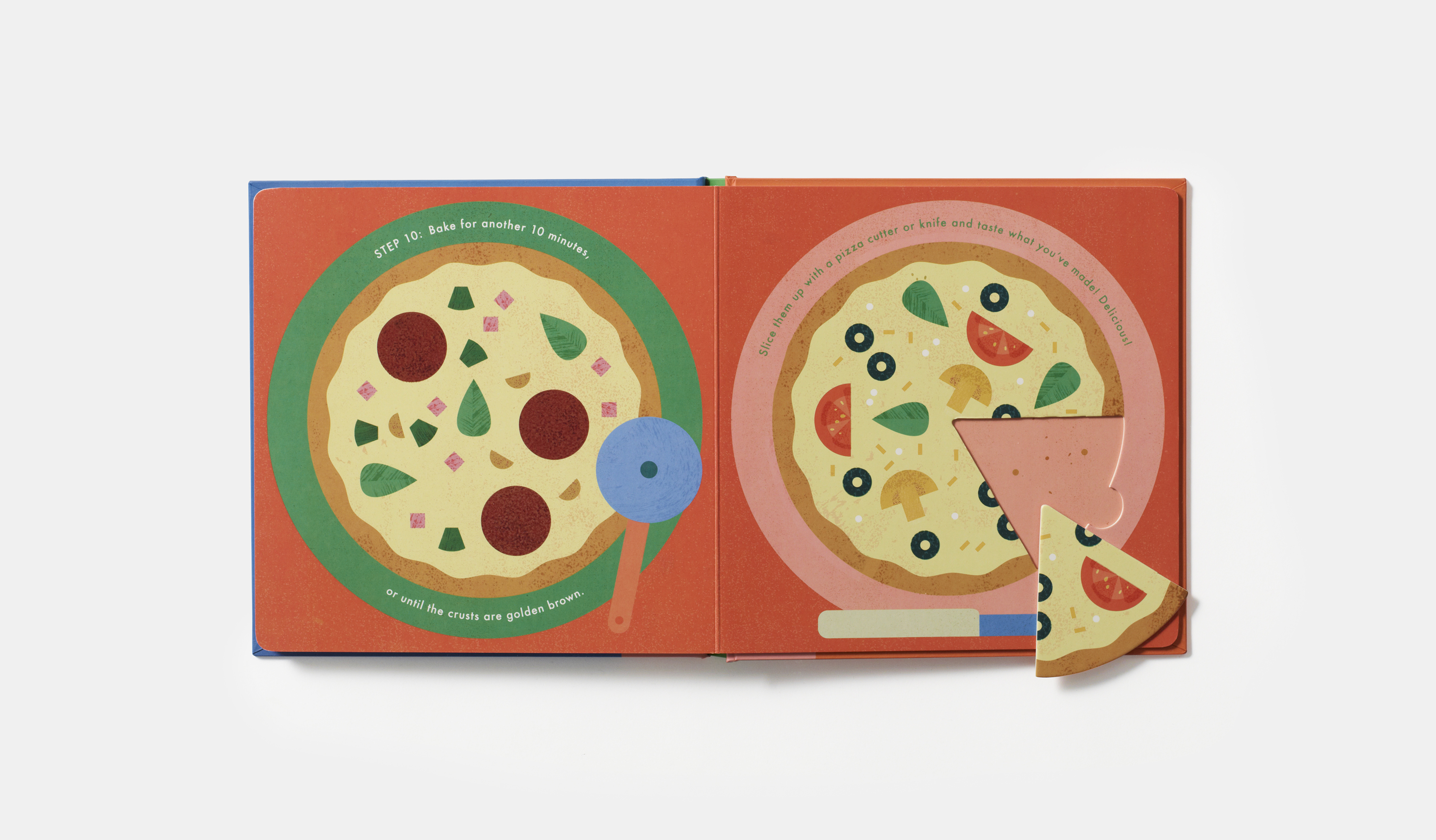 Cook in a Book: Pizza | A new series of food books for little kids that we're loving! | Cool Mom Eats