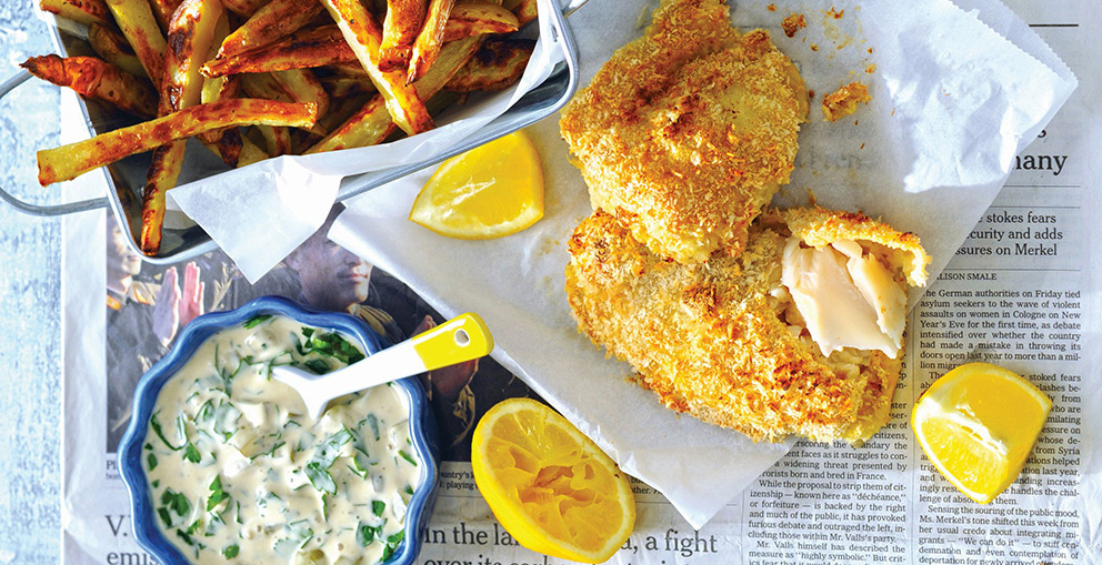 Cool Mom Eats weekly meal plan: Baked Fish and Chips at Peapod 