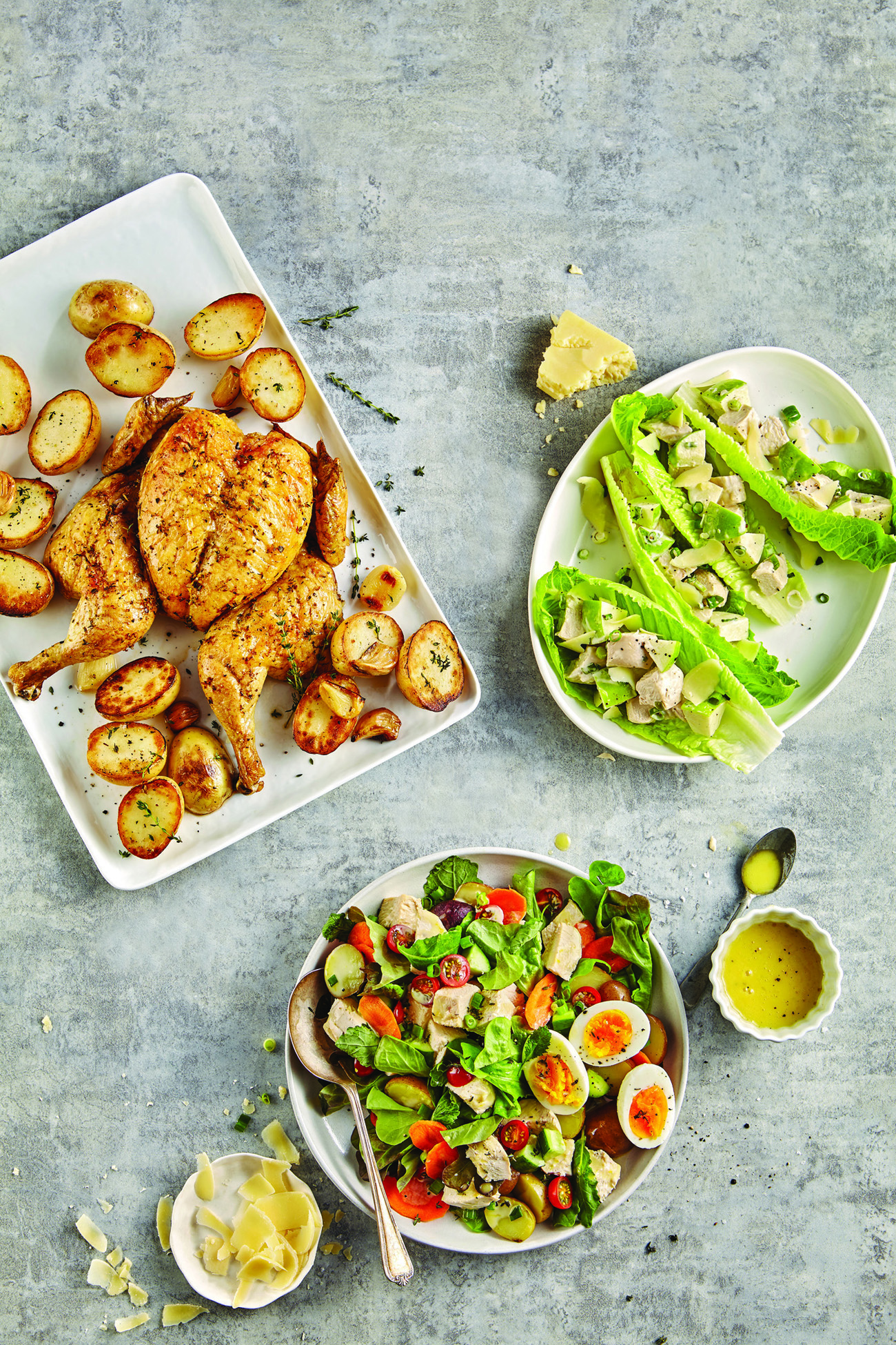 The Chicken Transformer recipe from the School Year Survival Cookbook: One basic chicken recipe, three dinners for the week. Genius! | Cool Mom Eats