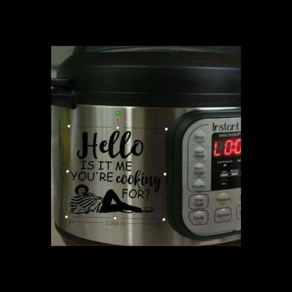 Lionel Ritchie Instant Pot decal