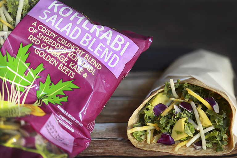 New products to pick up at Trader Joe's this month: Kohlrabi Salad Blend | Cool Mom Eats