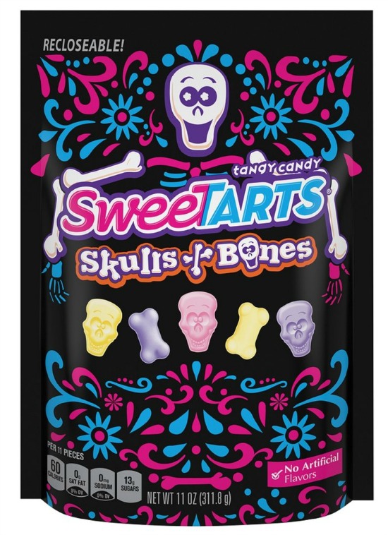 All the new halloween candy that you have to try for Halloween 2017! SweeTarts Skills and Bones | Cool Mom Eats