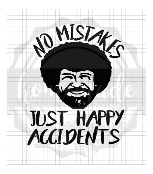 Bob Ross Instant pot decal 
