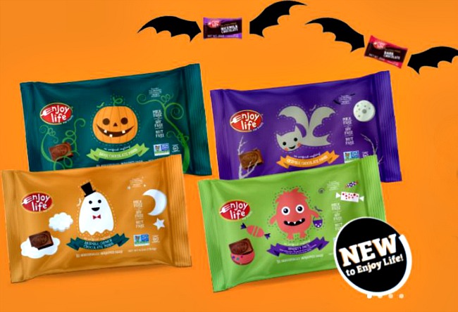 Allergy-free Halloween candy guide at Cool Mom Eats: New Enjoy Life Foods Halloween Chocolate Minis