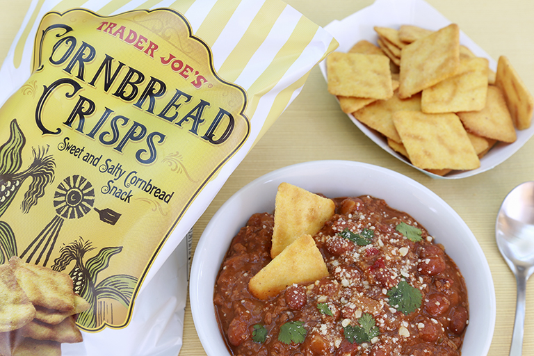 Our favorite new Trader Joe's products October 2017: Cornbread Crisps | Cool Mom Eats Our favorite new Trader Joe's products October 2017: Cornbread Crisps | Cool Mom Eats