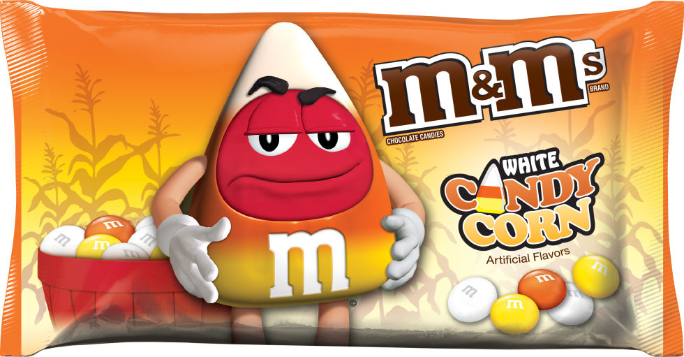 All the new halloween candy that you have to try for Halloween 2017! White Candy Corn M&Ms | Cool Mom Eats