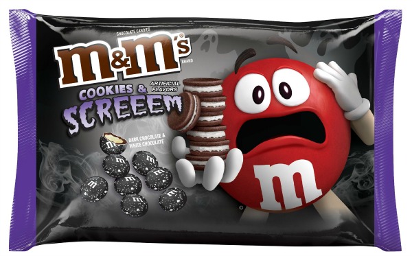 All the new halloween candy that you have to try for Halloween 2017! M&Ms Cookies & Screeem | Cool Mom Eats