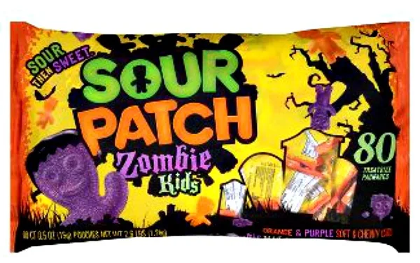 new halloween candy 2017 sour patch zombie kids
