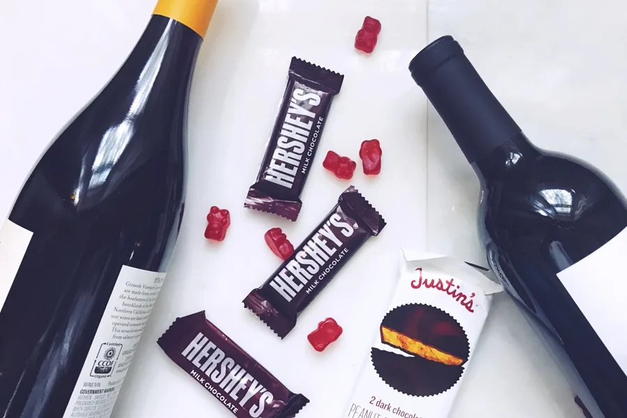 Sommelier recommended Halloween candy and wine pairings: Stock up for steal-candy-from-your-kids-Halloween-stash season! | Cool Mom Eats