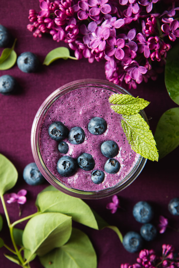 Superfood recipes for kids: Blueberry Beet Smoothie recipe at Will Cook for Friends