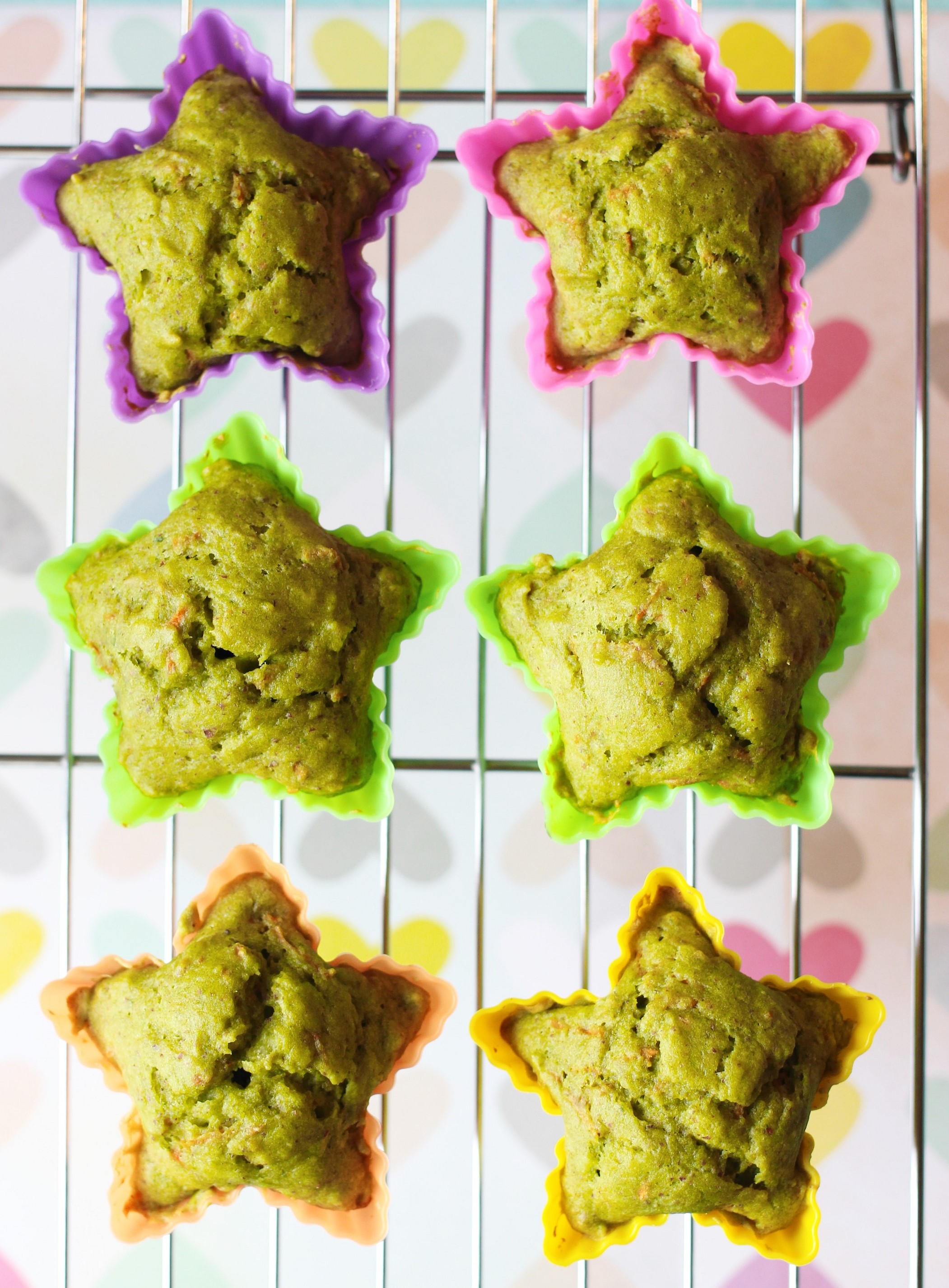 Superfood recipes for kids: Green Monster Veggie Muffins are packed with carrots, spinach, and more -- and sweet enough that kids will love them | Easy Toddler Meals