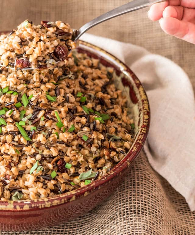 Thanksgiving recipes you can make in your Instant Pot! Pressure Cooker Wild Rice and Faro Pilaf | Pressure Cooking Today Thanksgiving recipes you can make in your Instant Pot! Pressure Cooker Wild Rice and Faro Pilaf | Pressure Cooking Today