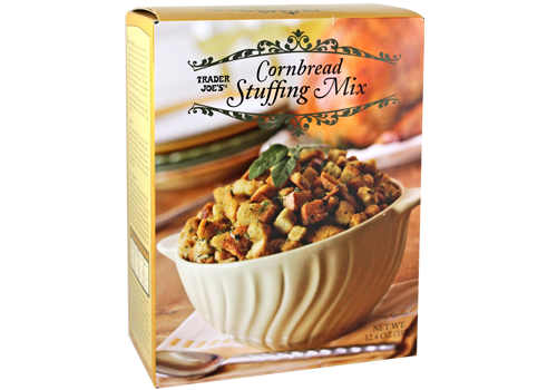 All the Trader Joe's products to grab for easier Thanksgiving cooking: Cornbread Stuffing Mix | featured at Cool Mom Eats