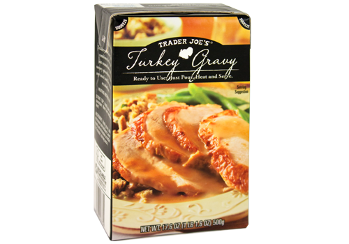 All the Trader Joe's products to grab for easier Thanksgiving cooking: Turkey Gravy | featured at Cool Mom Eats