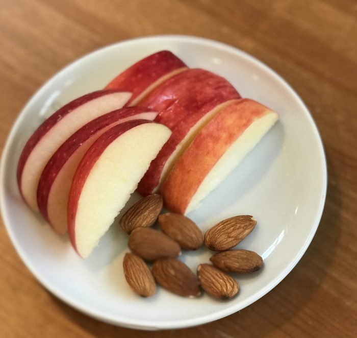 Five of the best post-workout foods | apple and almonds at Cool Mom Eats